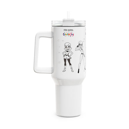 Lucky Ladybug Crew Tumbler – 3 Cartoon Characters | Kids Travel Mug