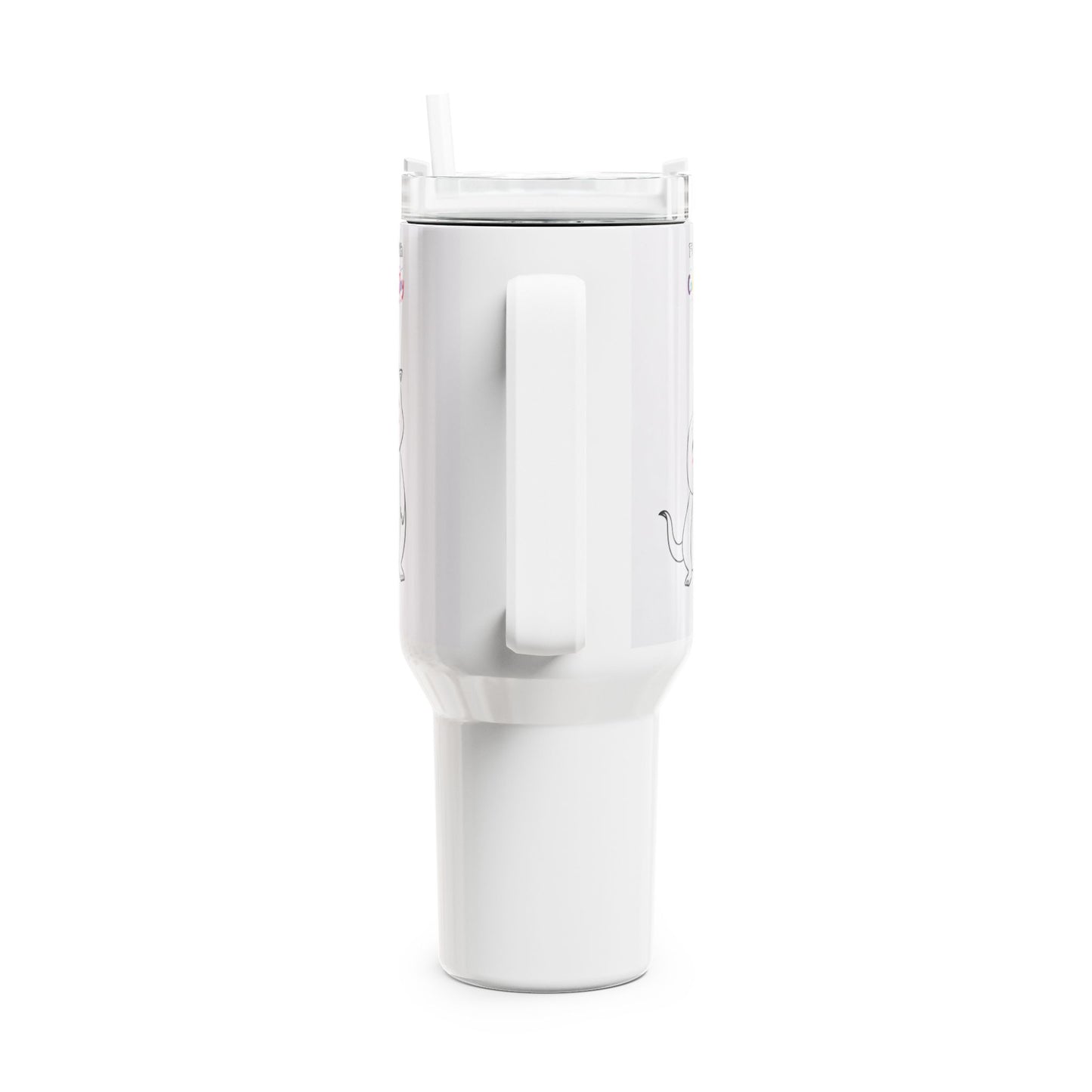 Cheeky Chip & Chester Beaver Tumbler – Colorable Kids Travel Mug Gift